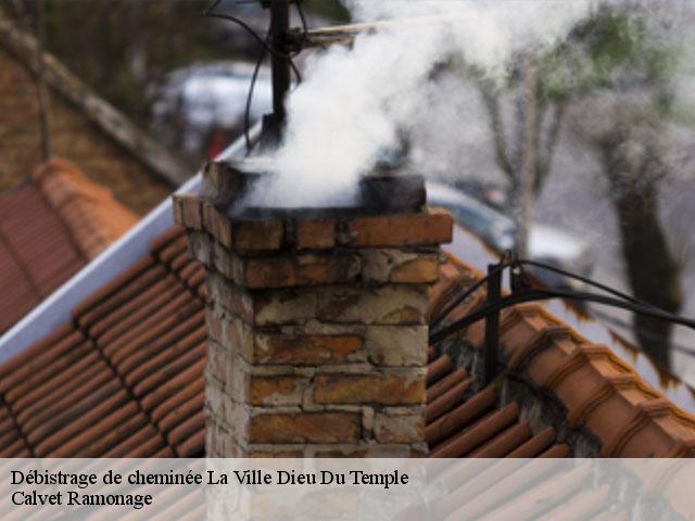 Débistrage de cheminée la-ville-dieu-du-temple-82290 Calvet Ramonage