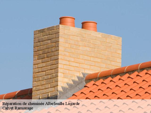 Réparation de cheminée  albefeuille-lagarde-82290 Calvet Ramonage
