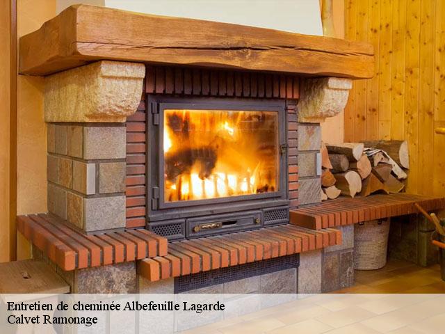 Entretien de cheminée  albefeuille-lagarde-82290 Calvet Ramonage