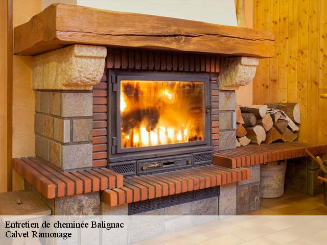 Entretien de cheminée  balignac-82120 Calvet Ramonage